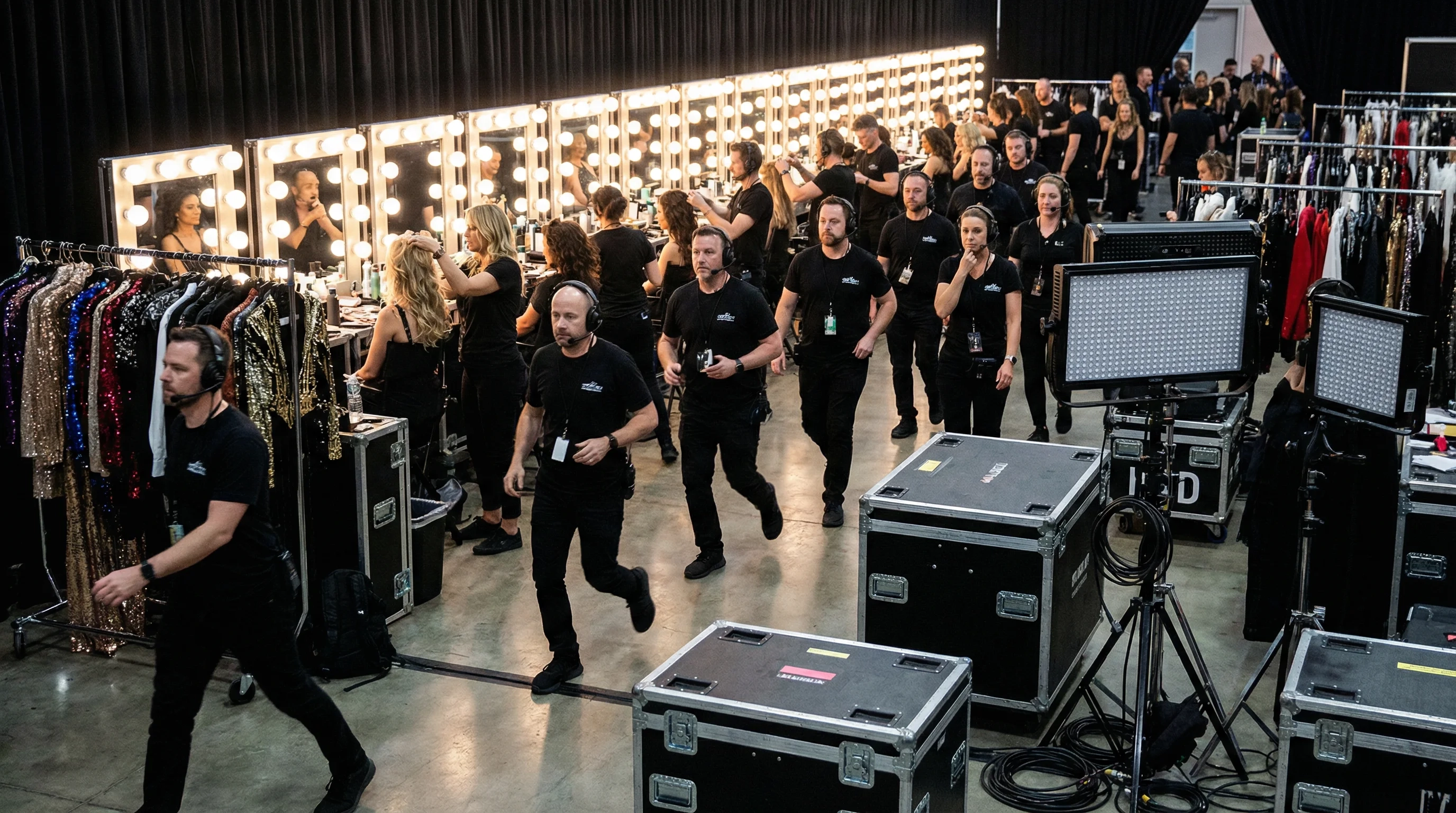 幕后制作团队 每日栏目幕后制作团队工作场景